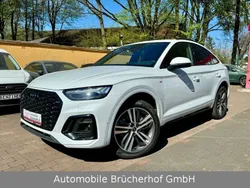 Gletscherweiß metallic Gebraucht 2024 Audi Q5 Sportback S-Line SUV | 49.990 € (Guter Preis)