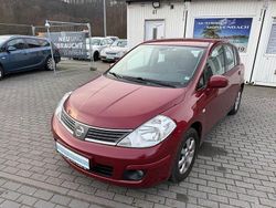 Rot Gebraucht 2008 Nissan Tiida Acenta Limousine | 3.499 € (Etwas zu teuer)