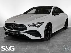 Unilack polarweiß Gebraucht 2024 Mercedes CLA200 AMG Coupé | 38.980 € (Teuer)