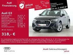 Mythosschwarz metallic Gebraucht 2024 Audi Q3 S-Line SUV | 40.280 € (Guter Preis)