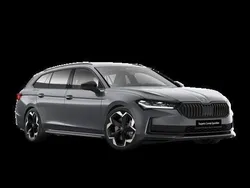 Graphitegrau metallic Neu 2025 Skoda Superb SportLine Kombi | 55.890 € (Teuer)