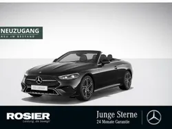 Schwarz / obsidianschwarz (metallic) Gebraucht 2024 Mercedes 200 Avantgarde Cabrio | 58.870 €