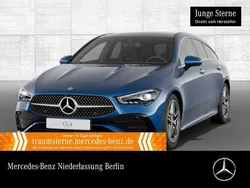 Blau Gebraucht 2024 Mercedes CLA200 Shooting Brake Premium Kombi | 32.990 € (Etwas zu teuer)
