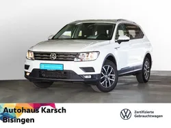 Pure white Gebraucht 2021 VW Tiguan Allspace Comfortline SUV | 30.890 € (Fairer Preis)