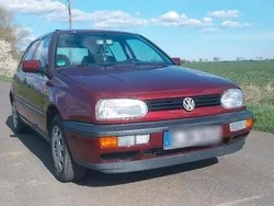 Rot Gebraucht 1994 VW Golf III Kleinwagen | 750 €