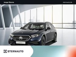 Metalliclack nautikblau Gebraucht 2023 Mercedes E300 AMG line Kombi | 59.980 € (Guter Preis)