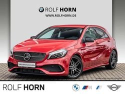 Jupiterrot uni Gebraucht 2017 Mercedes A250 AMG line Limousine | 20.820 € (Fairer Preis)
