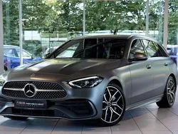 Grau Gebraucht 2022 Mercedes C300 AMG line Kombi | 37.800 € (Etwas zu teuer)