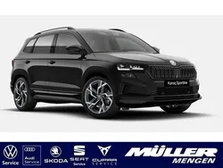Schwarz Gebraucht 2022 Skoda Karoq SportLine SUV | 38.790 €