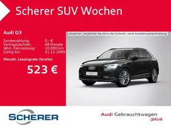 Mythosschwarz metallic (metallic) Gebraucht 2024 Audi Q3 Ambiente SUV | 39.990 € (Fairer Preis)