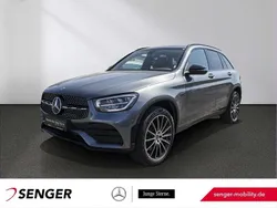Grau Gebraucht 2021 Mercedes GLC300e AMG SUV | 36.980 € (Guter Preis)
