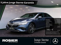 Blau / sodalithblau Gebraucht 2024 Mercedes EQE300 Advanced Plus Limousine | 39.419 € (Superpreis)
