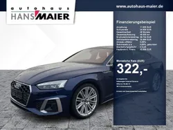 Navarrablau metallic Gebraucht 2022 Audi A5 Sportback Business Limousine | 43.999 € (Teuer)