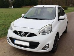 Weiß Gebraucht 2015 Nissan Micra Acenta Kleinwagen | 7.100 € (Etwas zu teuer)
