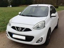Weiß Gebraucht 2015 Nissan Micra Acenta Kleinwagen | 7.100 € (Etwas zu teuer)