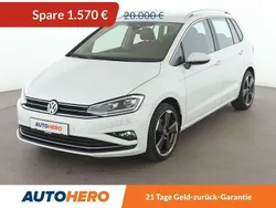 Weiß Gebraucht 2020 VW Golf Sportsvan Highline Van / Kleinbus | 18.430 € (Fairer Preis)