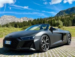 Schwarz Gebraucht 2020 Audi R8 Spyder Sport Cabrio | 116.999 € (Etwas zu teuer)