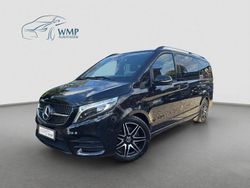 Obsidianschwarz Gebraucht 2021 Mercedes V300 AMG Van / Kleinbus | 42.590 € (Fairer Preis)