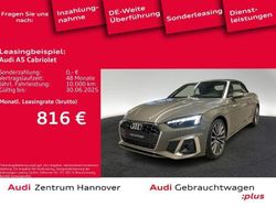 Chronosgrau metallic Gebraucht 2024 Audi A5 Cabriolet S-Line Cabrio | 64.990 €