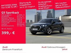 Mythosschwarz metallic Gebraucht 2022 Audi Q3 Sportback S-Line SUV | 34.850 € (Fairer Preis)