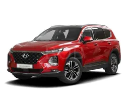 Rot Gebraucht 2020 Hyundai Santa Fe Premium SUV | 32.748 € (Fairer Preis)