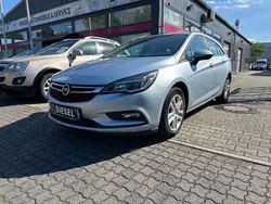 Blau Gebraucht 2018 Opel Astra Edition Kombi | 7.199 € (Fairer Preis)