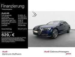 Navarrablau metallic Gebraucht 2021 Audi A8 Ambiente Limousine | 48.399 € (Guter Preis)
