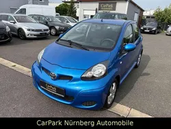 Blau Gebraucht 2010 Toyota Aygo Kleinwagen | 3.999 € (Fairer Preis)