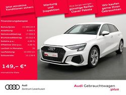 Weiß Gebraucht 2022 Audi A3 Sportback e-tron S-Line Kleinwagen | 23.980 € (Fairer Preis)