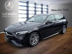 Schwarz Gebraucht 2024 Mercedes C220 AMG Limousine | 38.840 € (Fairer Preis)