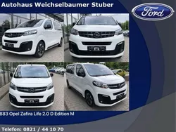 Weiß Gebraucht 2021 Opel Zafira Life Edition Van | 29.900 € (Superpreis)