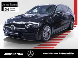 Unilack schwarz Gebraucht 2024 Mercedes C200 AMG Kombi | 39.890 € (Fairer Preis)