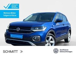 Reef blue metallic (metallic) Gebraucht 2021 VW T-Cross Style SUV | 21.999 € (Fairer Preis)