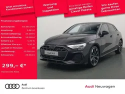 Mythosschwarz Gebraucht 2025 Audi A3 Sportback S-Line Limousine | 44.480 € (Etwas zu teuer)