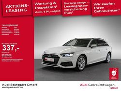 Gletscherweiß metallic Gebraucht 2024 Audi A4 Advanced Plus Kombi | 44.940 €