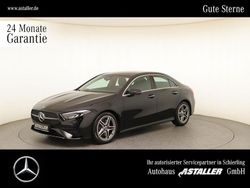 Unilack nachtschwarz Gebraucht 2024 Mercedes A250 AMG Limousine | 36.499 € (Fairer Preis)