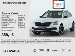 Moonweiß perleffekt Gebraucht 2022 Skoda Kamiq Monte Carlo SUV | 26.380 € (Fairer Preis)