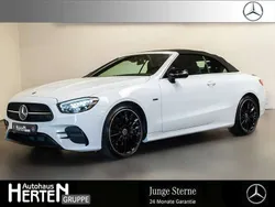 Polarweiß Gebraucht 2023 Mercedes E200 AMG Cabrio | 52.300 € (Etwas zu teuer)