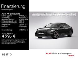 Mythosschwarz metallic Gebraucht 2023 Audi A6 Sport Limousine | 47.888 € (Teuer)