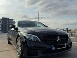 Schwarz Gebraucht 2019 Mercedes C220 AMG line Kleinwagen | 30.999 € (Fairer Preis)