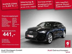 Mythosschwarz metallic Gebraucht 2024 Audi Q3 Sportback S-Line SUV | 48.620 € (Etwas zu teuer)