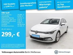 Pure white Gebraucht 2024 VW Golf VIII Style Limousine | 25.289 € (Superpreis)