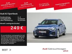 Ascariblau metallic Gebraucht 2024 Audi A3 S-Line Limousine | 33.599 € (Guter Preis)