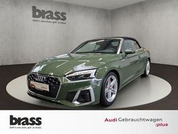 Distriktgrün metallic/verdeck schwarz Gebraucht 2025 Audi Cabriolet Ambiente Cabrio | 48.900 €