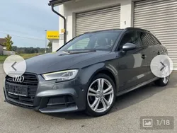Grau Gebraucht 2019 Audi A3 Sportback Sport Limousine | 17.990 € (Fairer Preis)