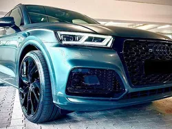 Grau Gebraucht 2019 Audi Q5 Black Edition SUV | 33.650 € (Fairer Preis)