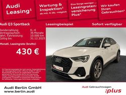 Gletscherweiß metallic Gebraucht 2025 Audi Q3 Sportback S-Line SUV | 44.500 € (Etwas zu teuer)