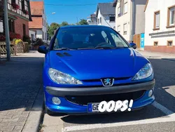 Blau Gebraucht 2008 Peugeot 206 Tendance Limousine | 1.800 € (Fairer Preis)