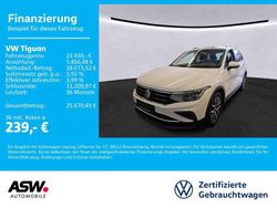 Pure white Gebraucht 2022 VW Tiguan Life SUV | 23.930 € (Guter Preis)