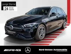 Unilack schwarz Gebraucht 2024 Mercedes C220 AMG Kombi | 40.990 € (Guter Preis)